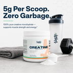 Creatine Monohydrate 100% Pure Vantyx — 5g per Scoop · 250g (50 Servings) · Unflavored
