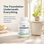 Vitamin D3 2,000 IU Vantyx — Bone, Immune & Daily Wellness · 100 Softgels (100-day supply)