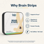 Brain Strips Vantyx — Mushroom Focus Oral Strips with Lion's Mane & Cordyceps · 30 Chocolate Strips