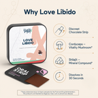 Love Libido Strips Vantyx — Oral Strips with Cordyceps, Shilajit & Oyster Peptide · 30 Chocolate Strips
