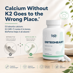 Vantyx K2 + D3 + Calcium + BioPerine® — Daily Formula · 60 Capsules