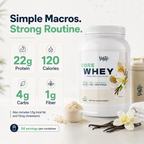 Core Whey Protein Concentrate — Vanilla, 839g