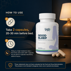 Good Sleep Capsules Vantyx — Melatonin 10mg + 13-Ingredient Sleep Blend · 60 Capsules