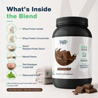 Muscle Whey Protein Blend — Chocolate, 525g