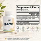 5-HTP 200mg Vantyx — Apoyo para el Ánimo y el Sueño de Griffonia simplicifolia · 60 Cápsulas Vegetarianas