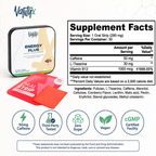 Energy Plus Strips Vantyx — Caffeine + L-Theanine + B12 Oral Strips · 30 Cranberry Strips