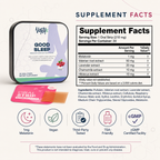 Good Sleep Strips Vantyx — Melatonin + Valerian + Lavender + Chamomile · 30 Raspberry Oral Strips