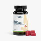Brain Gummies Vantyx — Complejo energético de Cordyceps con GABA, Ginkgo y DMAE · 30 gomitas de fresa