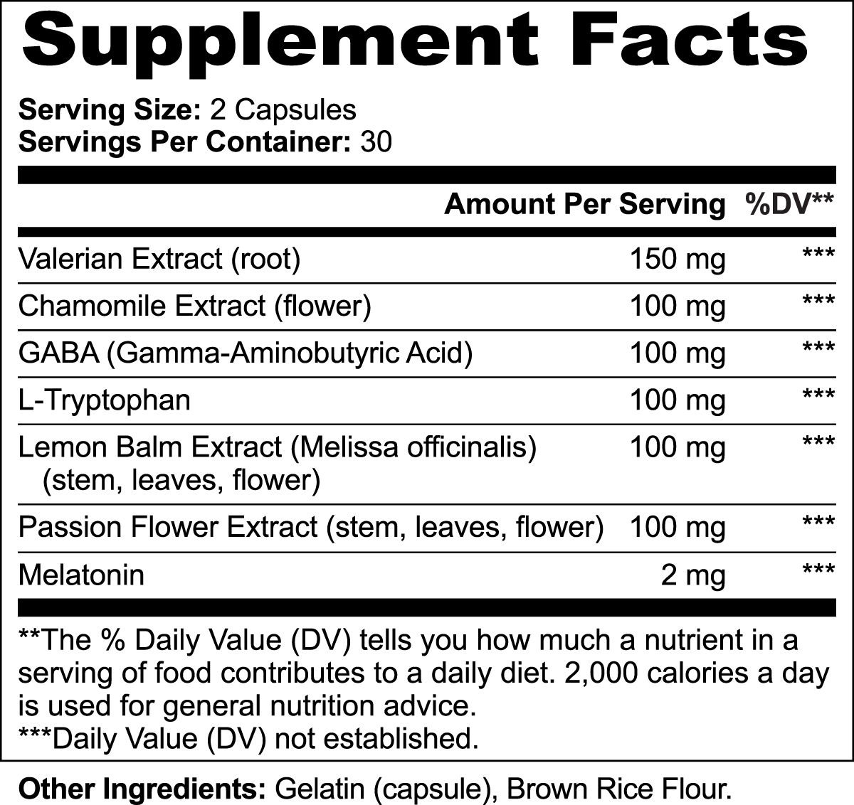 Good Sleep Support Vantyx — Melatonina + Magnesio + Valeriana + Ashwagandha + Mezcla de 5-HTP · 60 Cápsulas**