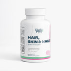 Hair, Skin & Nails Essentials Vantyx — Multivitamínico + Hierro + Biotina 5000mcg + Mezcla Botánica · 60 Cápsulas