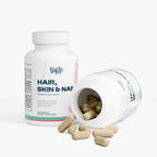 Hair, Skin & Nails Essentials Vantyx — Multivitamínico + Hierro + Biotina 5000mcg + Mezcla Botánica · 60 Cápsulas
