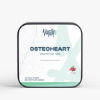 Tiras Osteoheart para el Soporte Óseo Vantyx — Vitamina D3 2000 UI + K2 120 mcg · 30 Tiras Orales Sabor Frambuesa