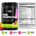 Pre-workout Powder (Fruit Punch)